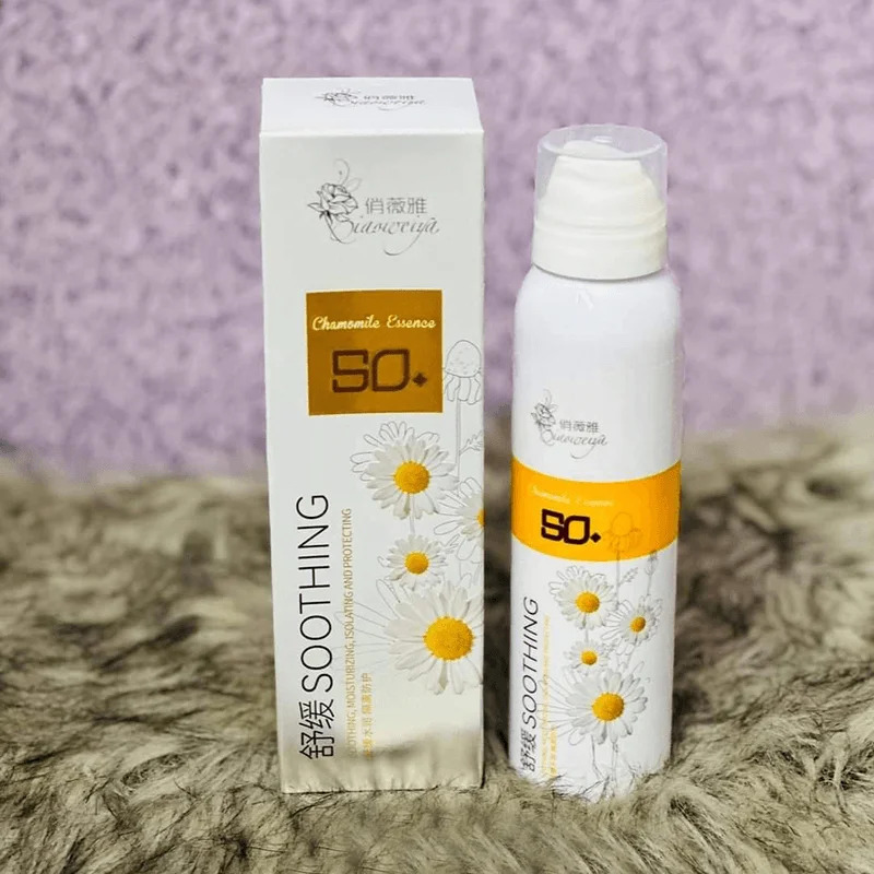 Chamomile Essence Shoothing, Moisturizing, Isolating And Protecting Sunscreen Spray SPF 50+